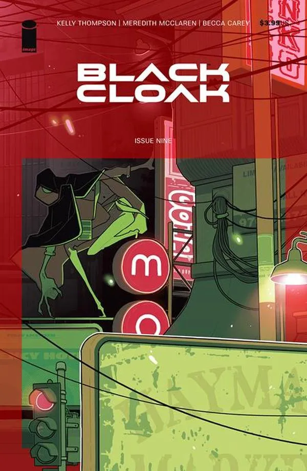 Cover of Black Cloak #9