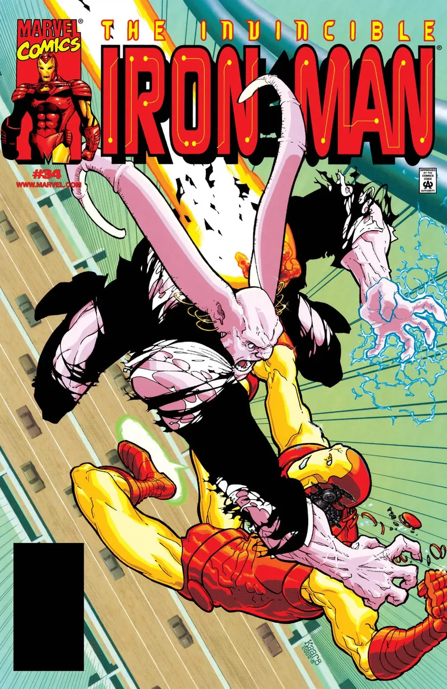 Cover of Iron Man #34