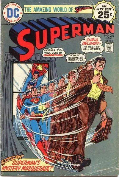 Cover of Superman #283