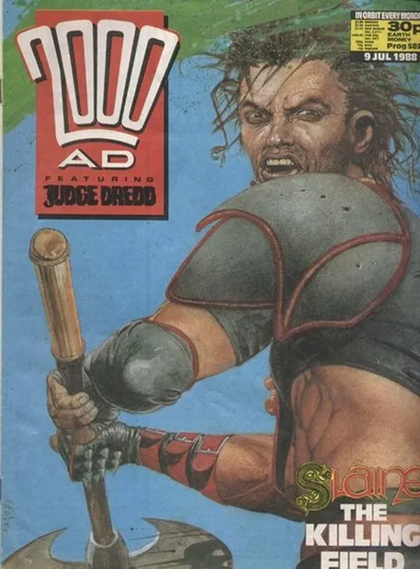 Cover of 2000 AD #582