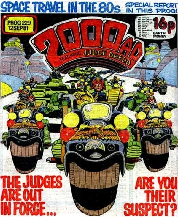Cover of 2000 AD #229