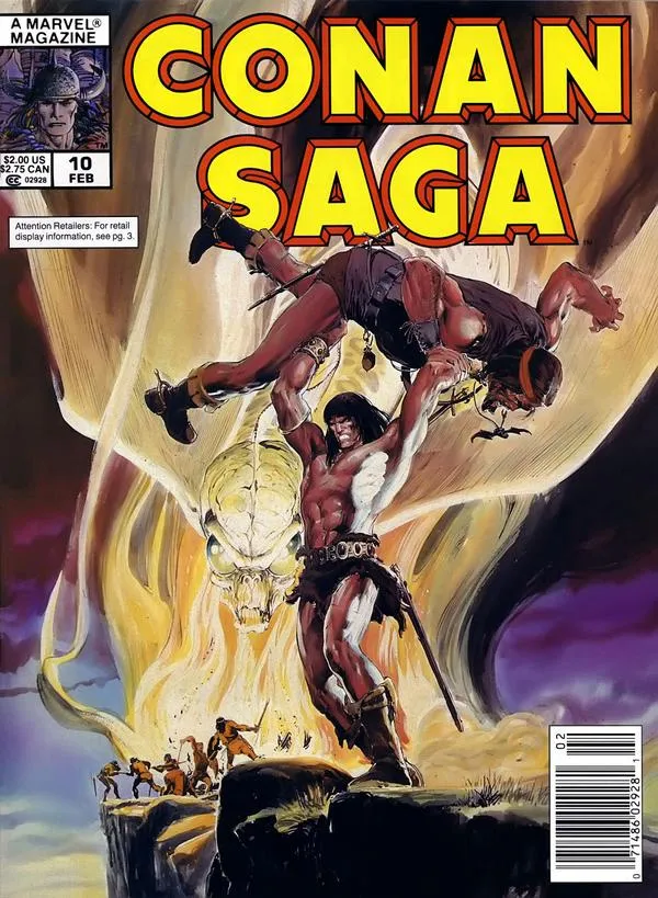 Cover of Conan Saga #10