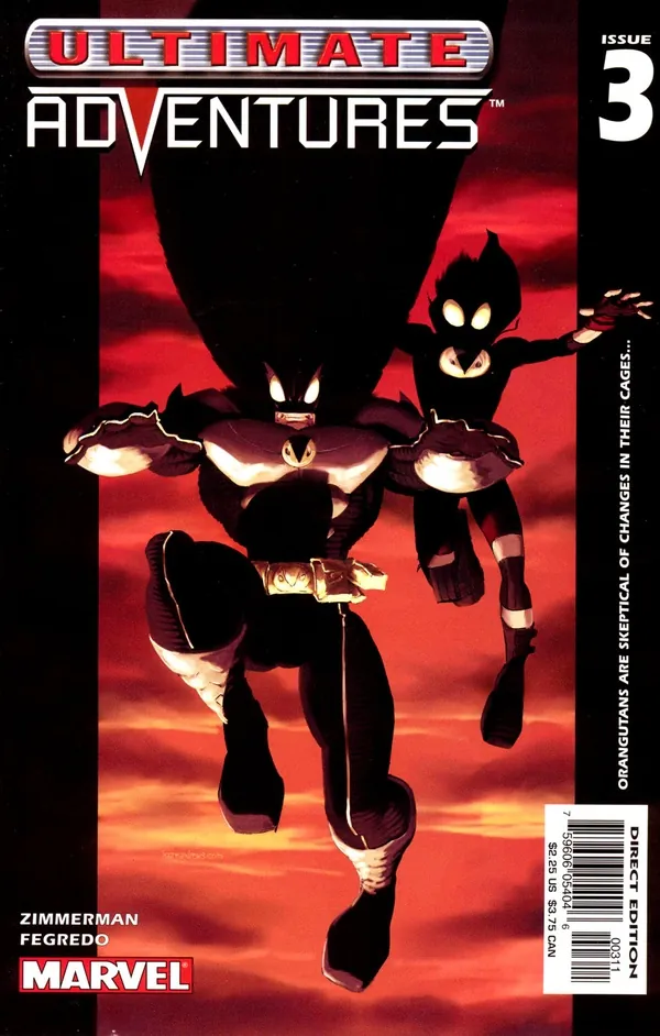 Cover of Ultimate Adventures #3