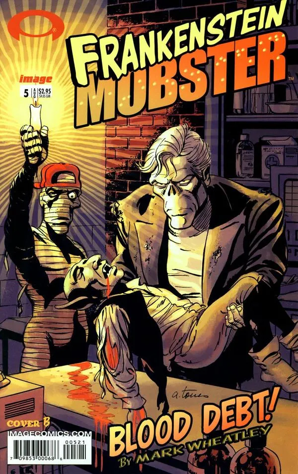 Cover of Frankenstein Mobster #5