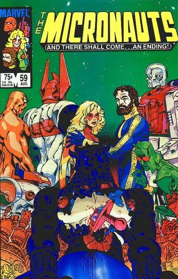 Cover of Micronauts #59
