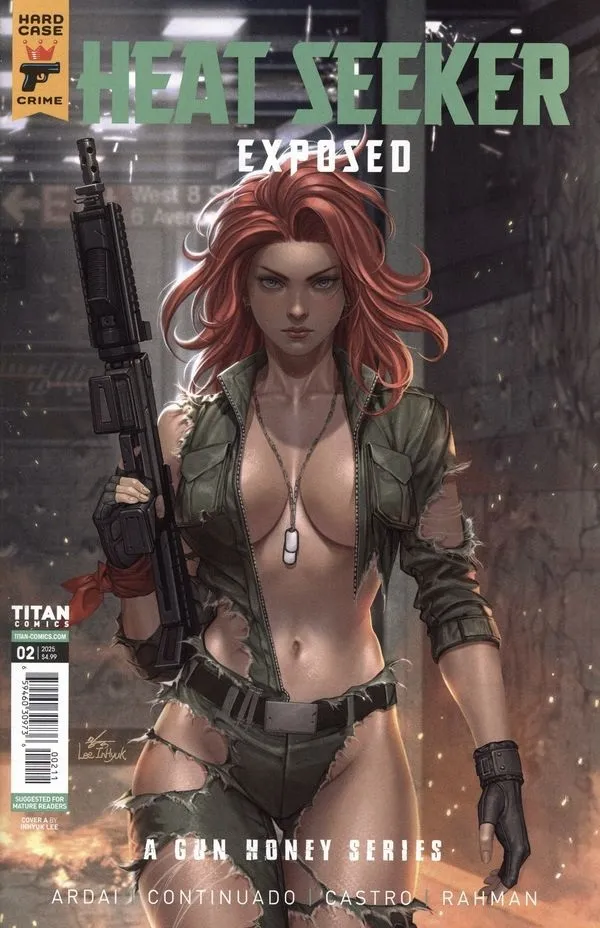 Cover of Heat Seeker: Exposed: A Gun Honey Series #2
