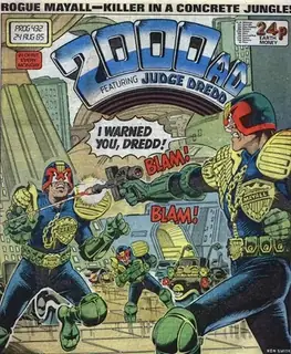 Cover of 2000 AD #432