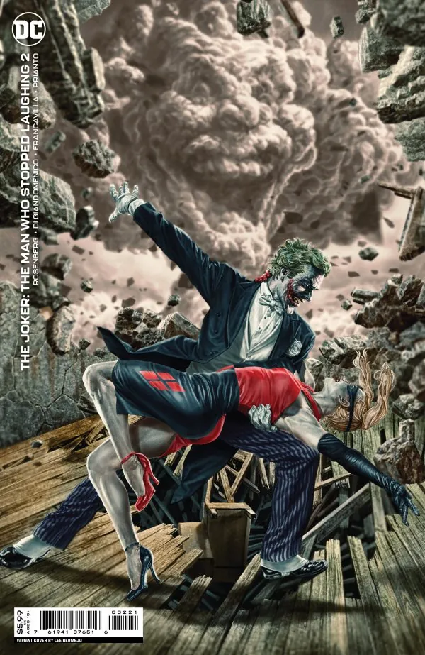 Cover of The Joker: The Man Who Stopped Laughing #2