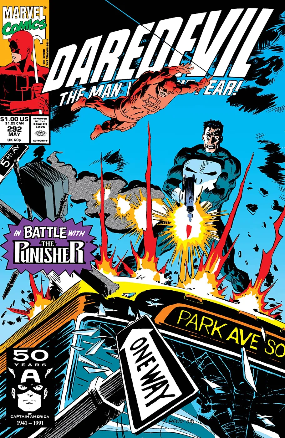 Cover of Daredevil #292