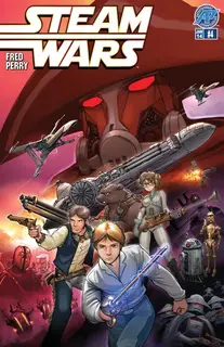Cover of Steam Wars #4