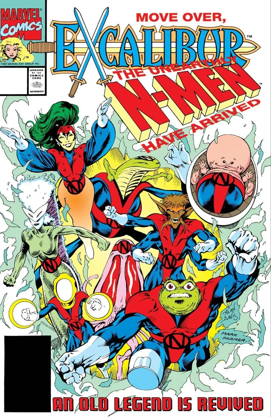 Cover of Excalibur #45