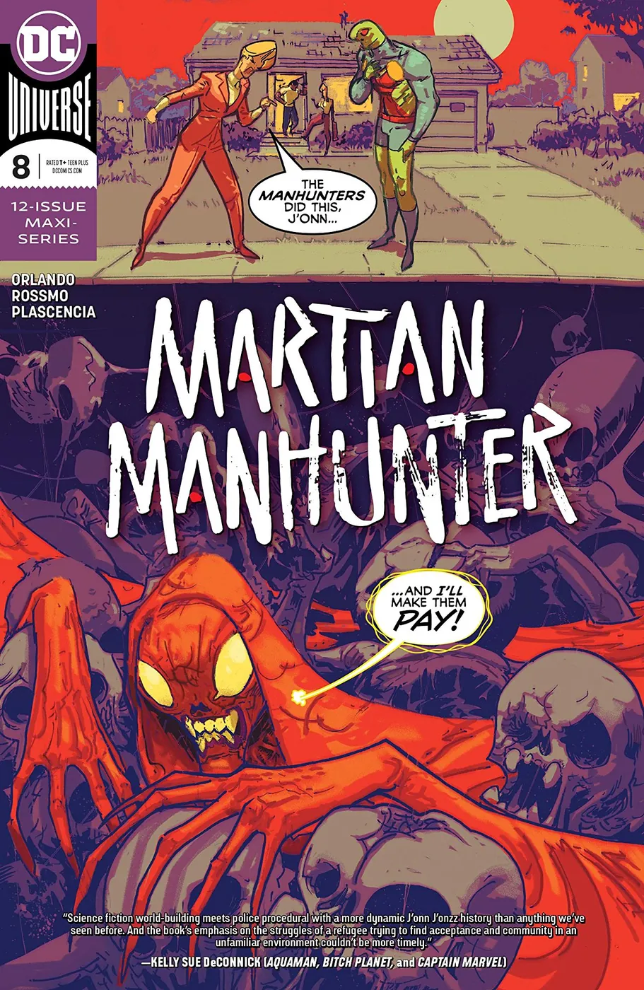 Cover of Martian Manhunter #8