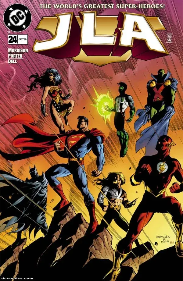 Cover of JLA #24