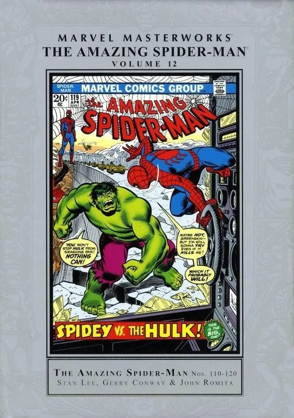 Cover of Marvel Masterworks: The Amazing Spider-Man #12