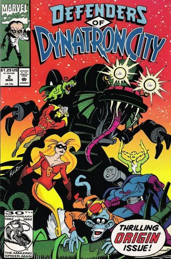 Cover of Defenders of Dynatron City #2