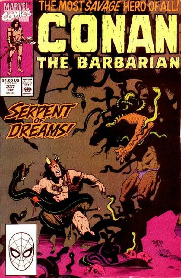 Cover of Conan the Barbarian #237