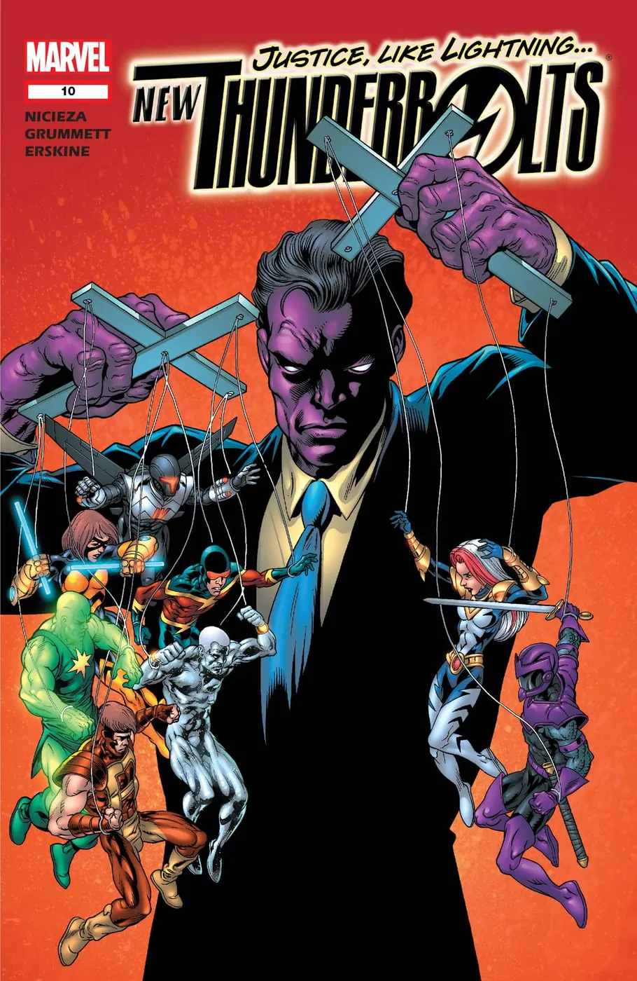 Cover of New Thunderbolts #10 (91)