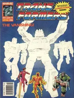 Cover of The Transformers #316
