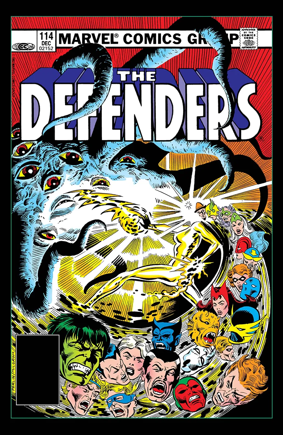 Cover of The Defenders #114