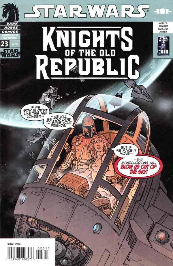 Cover of Star Wars Knights of the Old Republic #23