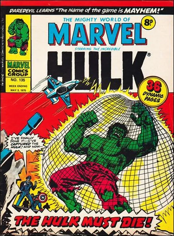 Cover of The Mighty World of Marvel #135