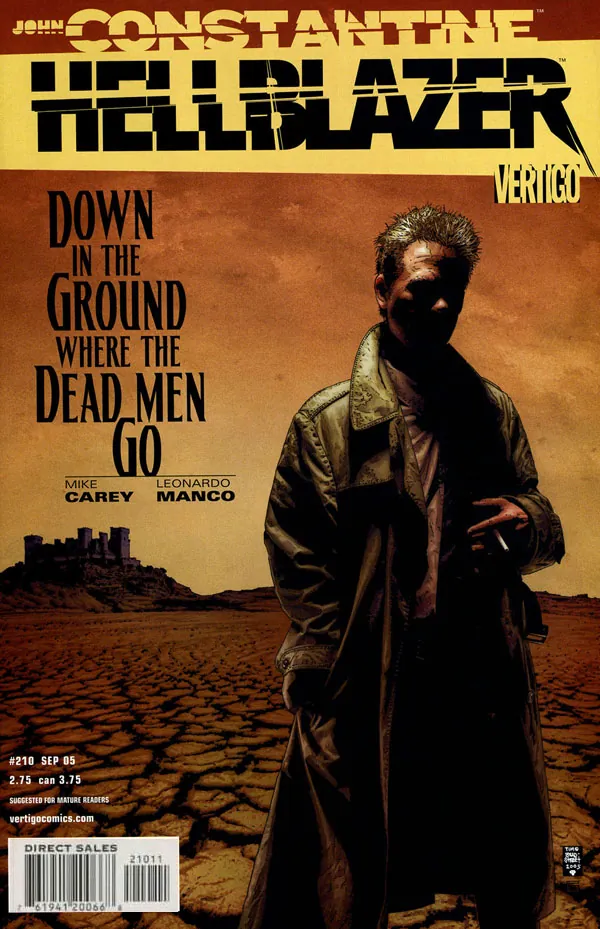 Cover of Hellblazer #210