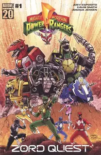 Cover of Mighty Morphin Power Rangers: Zord Quest #1
