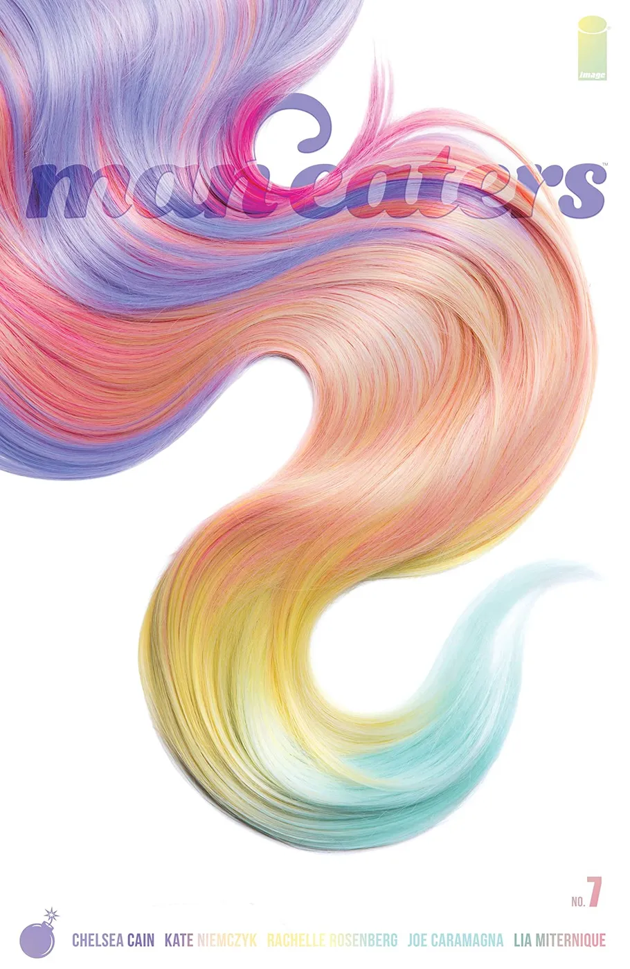 Cover of Man-Eaters #7