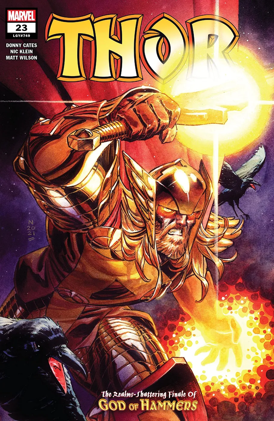 Cover of Thor #23 (749)
