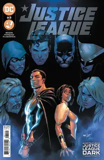 Cover of Justice League #63