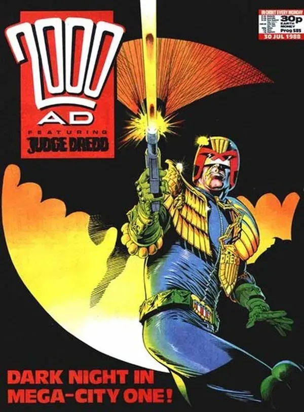 Cover of 2000 AD #585