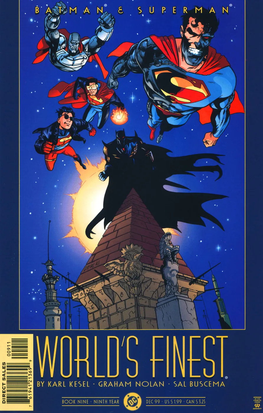 Cover of Batman and Superman: World's Finest #9