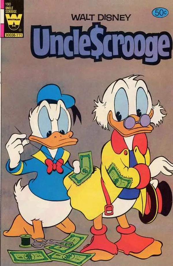 Cover of Walt Disney Uncle Scrooge #190
