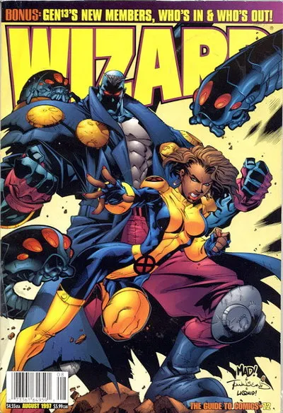 Cover of Wizard: The Comics Magazine #72