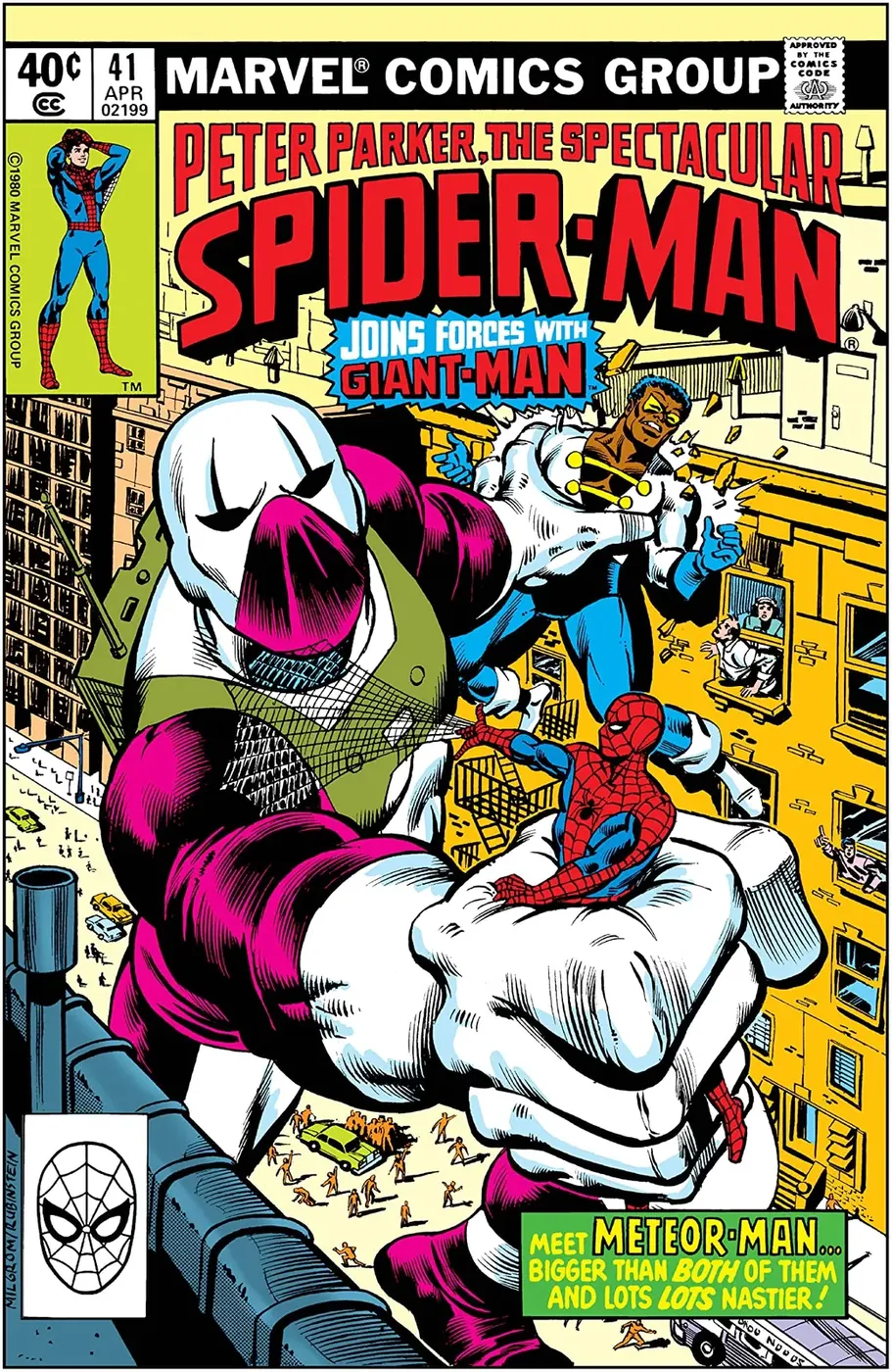 Cover of The Spectacular Spider-Man #41