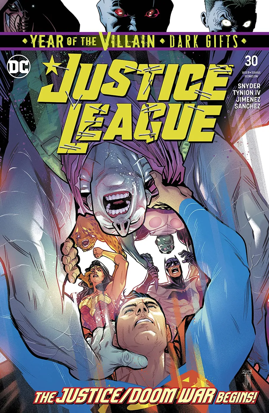 Cover of Justice League #30