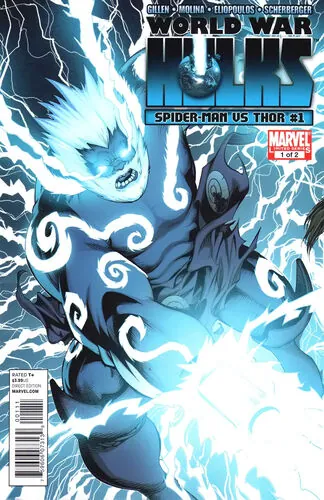 Cover of World War Hulks: Spider-Man vs. Thor #1