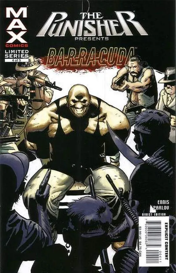Cover of The Punisher Presents: Barracuda Max #4