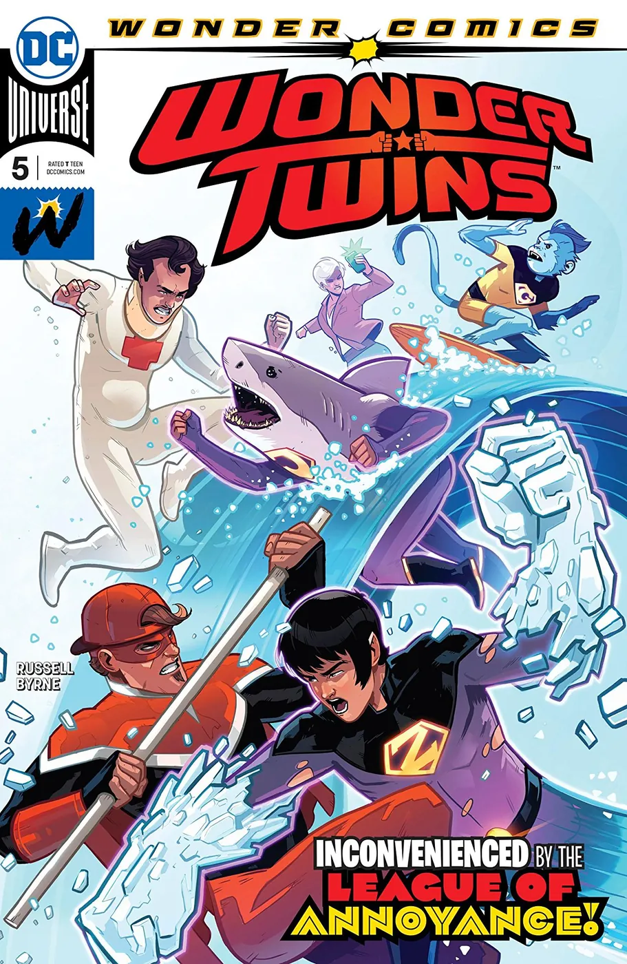 Cover of Wonder Twins #5