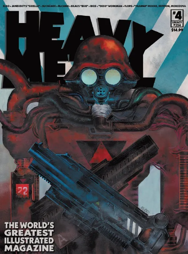 Cover of Heavy Metal [softcover editions] #4 (324)