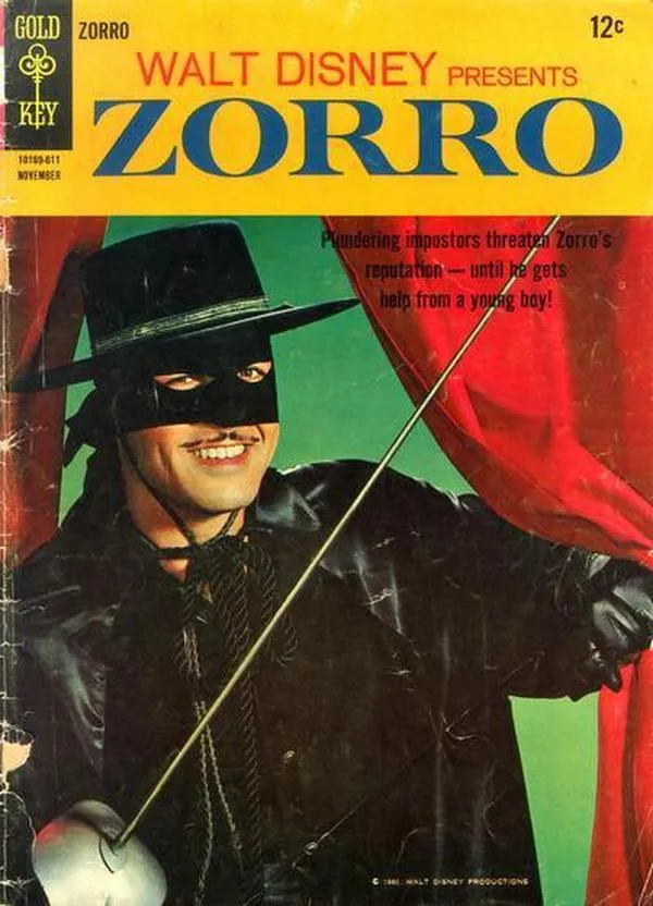 Cover of Walt Disney Presents Zorro #4