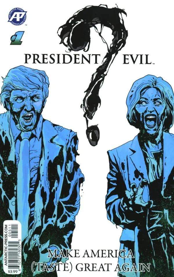 Cover of President Evil: Make America (Taste) Great Again #1