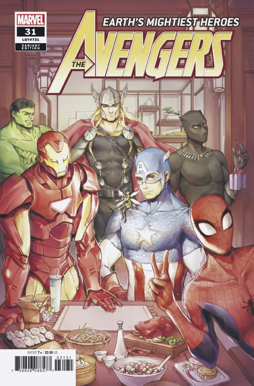 Cover of Avengers #31 (731)
