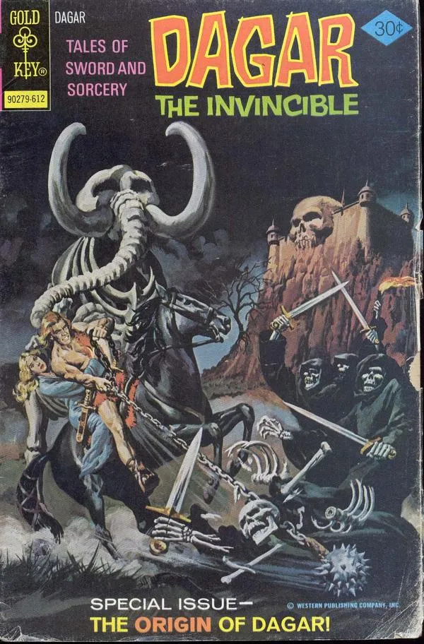 Cover of Tales of Sword and Sorcery Dagar the Invincible #18