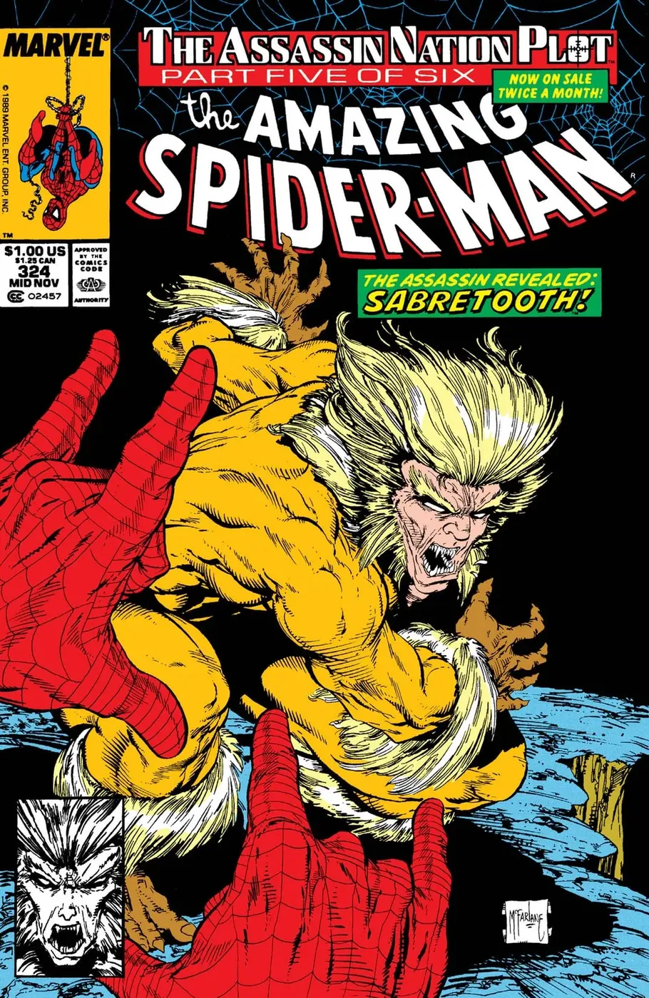 Cover of The Amazing Spider-Man #324