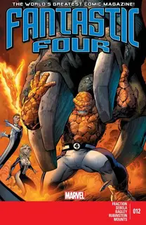 Cover of Fantastic Four #12