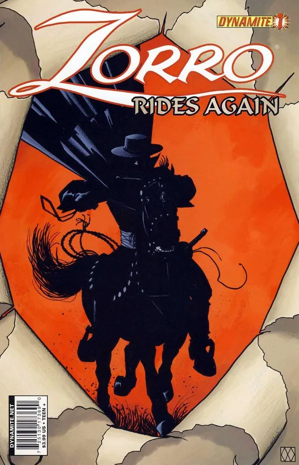 Cover of Zorro Rides Again #1