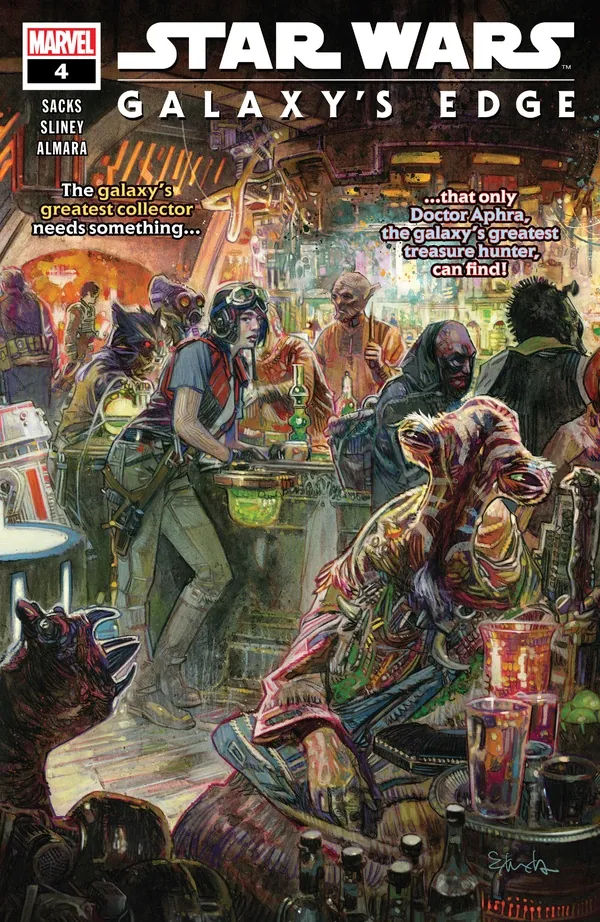 Cover of Star Wars: Galaxy's Edge #4