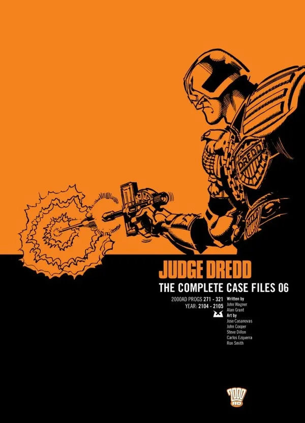 Cover of Judge Dredd: The Complete Case Files #6
