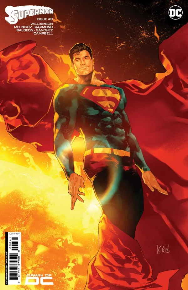 Cover of Superman #8 (851)